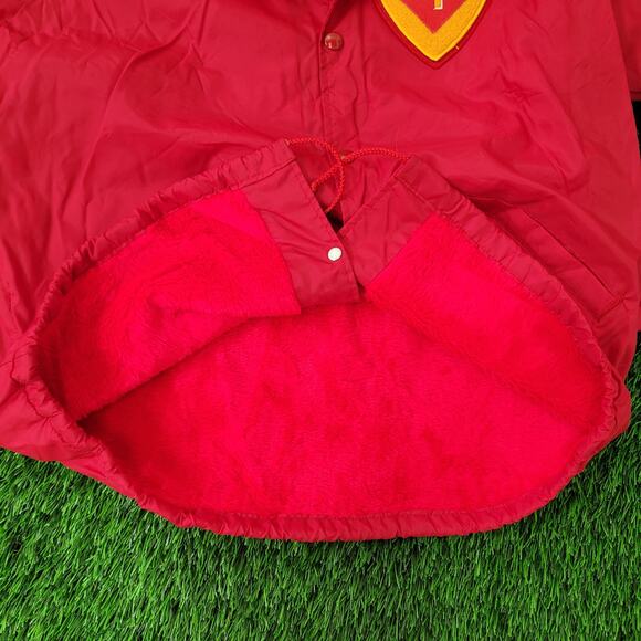 Vintage 70s USMC 4th Marine Jacket Medium 22x25 Baggy Red - Picture 15 of 16